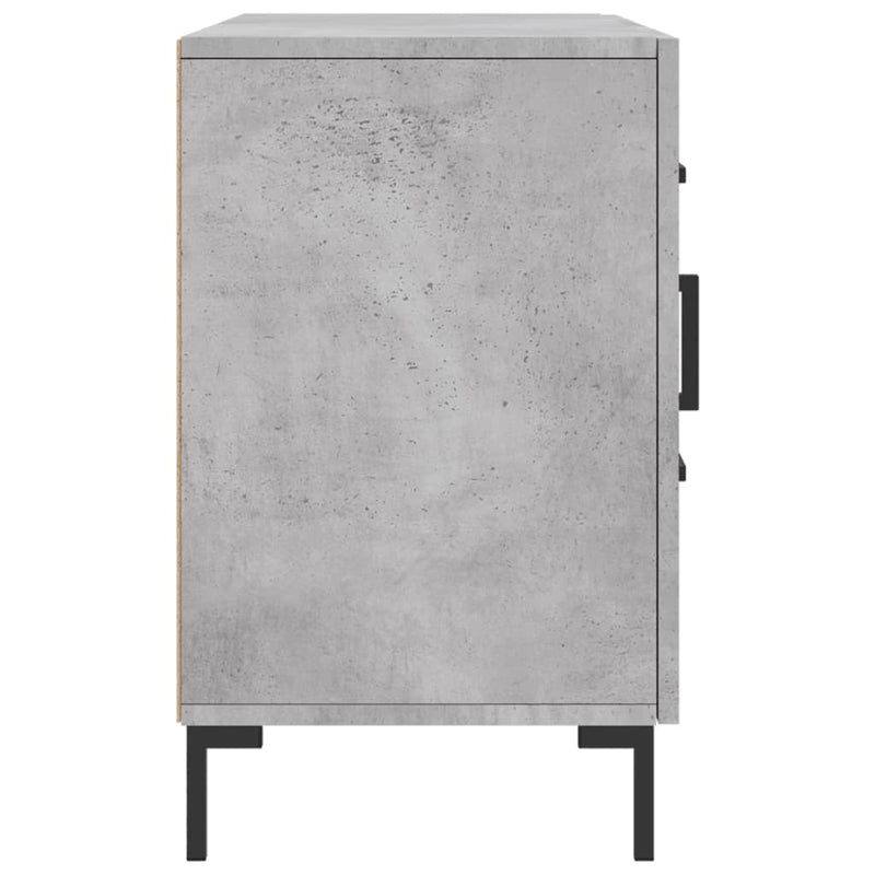vidaXL betonszürke szerelt fa tálalószekrény 100 x 36 x 60 cm