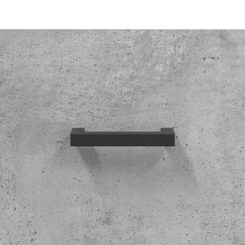 vidaXL betonszürke szerelt fa tálalószekrény 100 x 36 x 60 cm