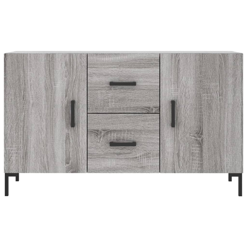 vidaXL szürke sonoma színű szerelt fa tálalószekrény 100 x 36 x 60 cm