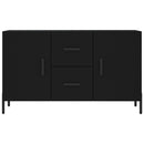 vidaXL fekete szerelt fa tálalószekrény 100 x 36 x 60 cm