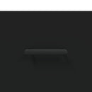 vidaXL fekete szerelt fa tálalószekrény 100 x 36 x 60 cm