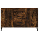vidaXL füstös tölgy színű szerelt fa tálalószekrény 100 x 36 x 90 cm