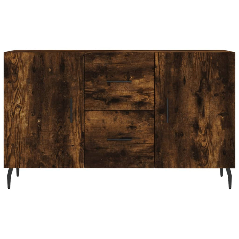 vidaXL füstös tölgy színű szerelt fa tálalószekrény 100 x 36 x 90 cm