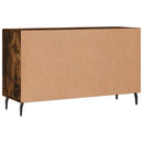 vidaXL füstös tölgy színű szerelt fa tálalószekrény 100 x 36 x 90 cm