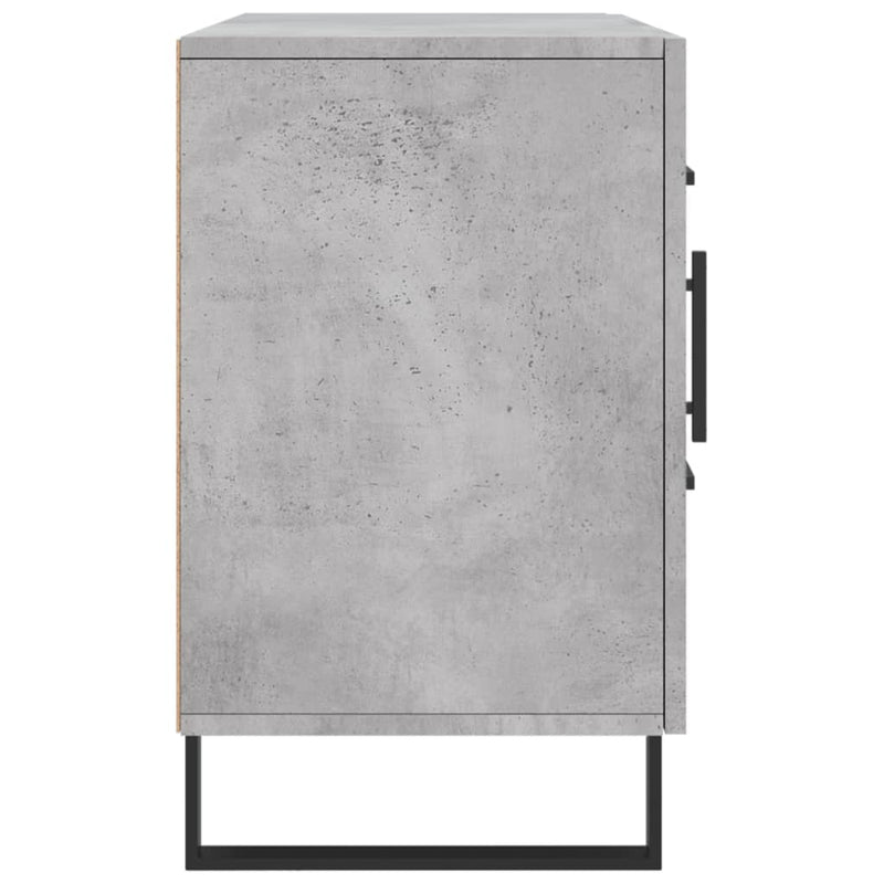 vidaXL betonszürke szerelt fa tálalószekrény 100 x 36 x 60 cm