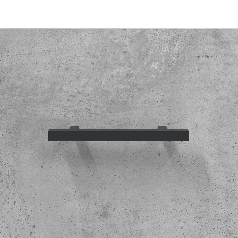 vidaXL betonszürke szerelt fa tálalószekrény 100 x 36 x 60 cm