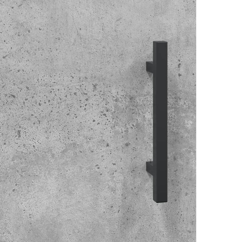 vidaXL betonszürke szerelt fa tálalószekrény 100 x 36 x 60 cm