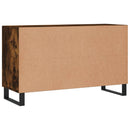 vidaXL füstös tölgy színű szerelt fa tálalószekrény 100 x 36 x 90 cm