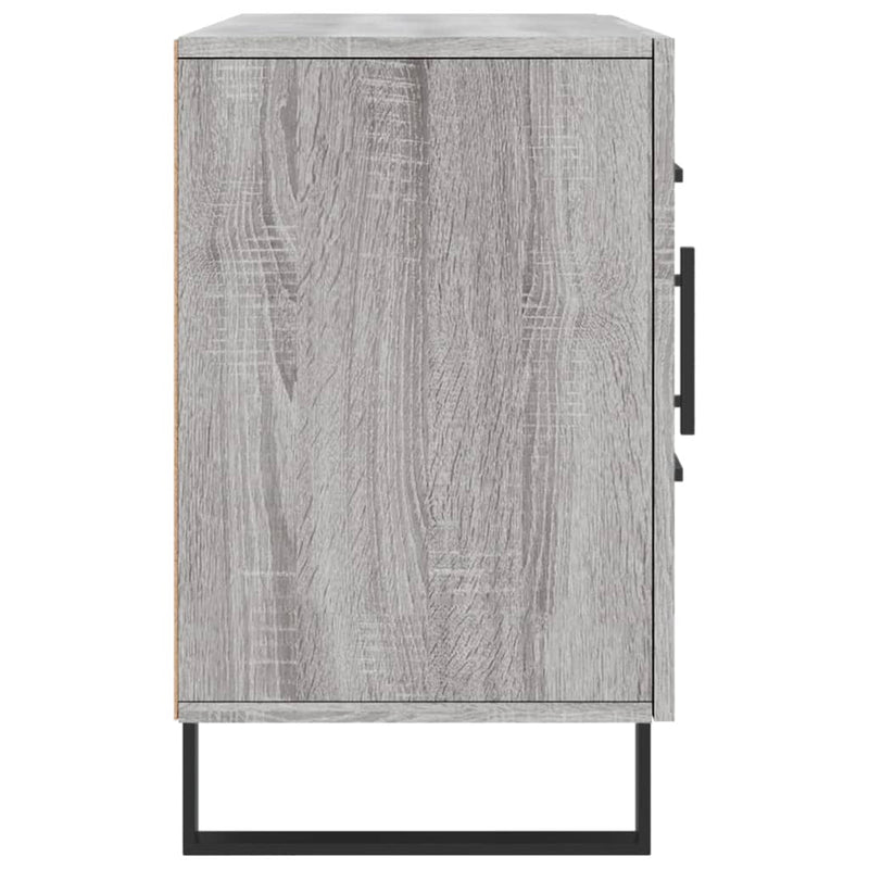 vidaXL szürke sonoma színű szerelt fa tálalószekrény 100 x 36 x 60 cm