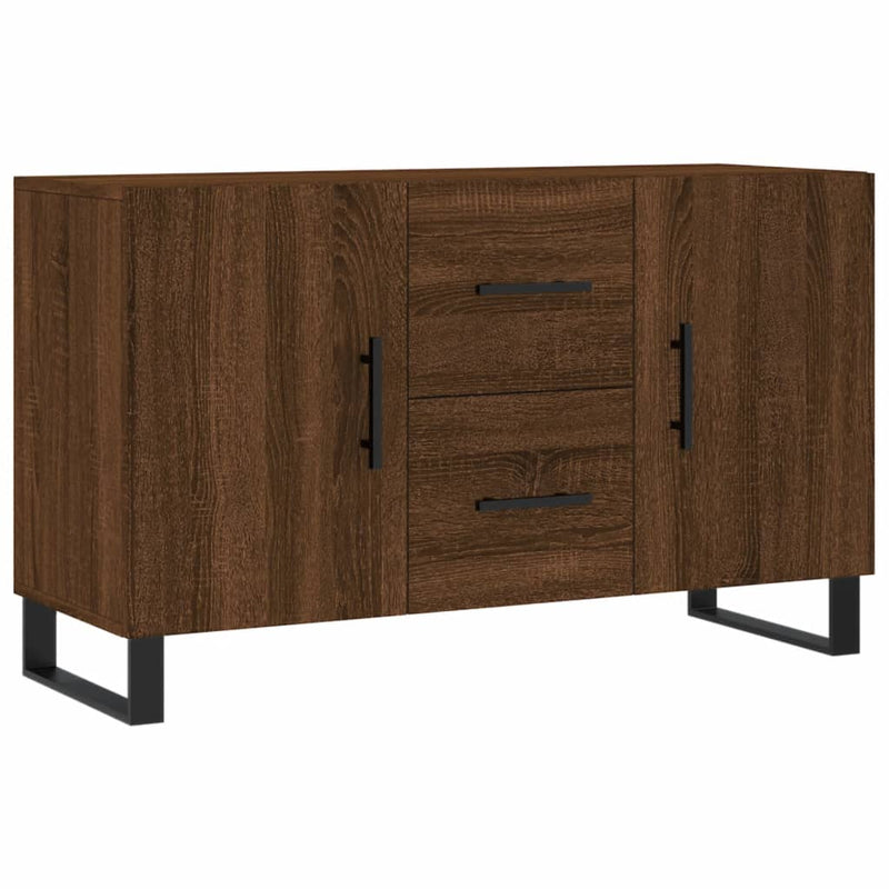 vidaXL barna tölgyszínű szerelt fa tálalószekrény 100 x 36 x 60 cm