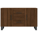 vidaXL barna tölgyszínű szerelt fa tálalószekrény 100 x 36 x 60 cm