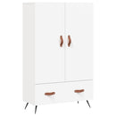 vidaXL fehér szerelt fa magasszekrény 69,5 x 31 x 115 cm