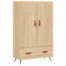 vidaXL sonoma tölgy színű szerelt fa magasszekrény 69,5 x 31 x 115 cm