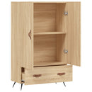 vidaXL sonoma tölgy színű szerelt fa magasszekrény 69,5 x 31 x 115 cm