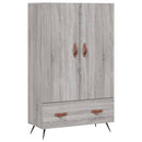 vidaXL szürke sonoma szerelt fa magasszekrény 69,5 x 31 x 115 cm