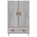 vidaXL szürke sonoma szerelt fa magasszekrény 69,5 x 31 x 115 cm