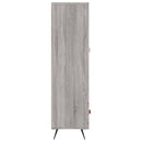 vidaXL szürke sonoma szerelt fa magasszekrény 69,5 x 31 x 115 cm
