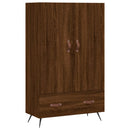 vidaXL barna tölgyszínű szerelt fa magasszekrény 69,5 x 31 x 115 cm