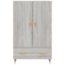 vidaXL szürke sonoma szerelt fa magasszekrény 69,5 x 31 x 115 cm