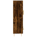 vidaXL füstös tölgy színű szerelt fa magasszekrény 69,5 x 31 x 115 cm