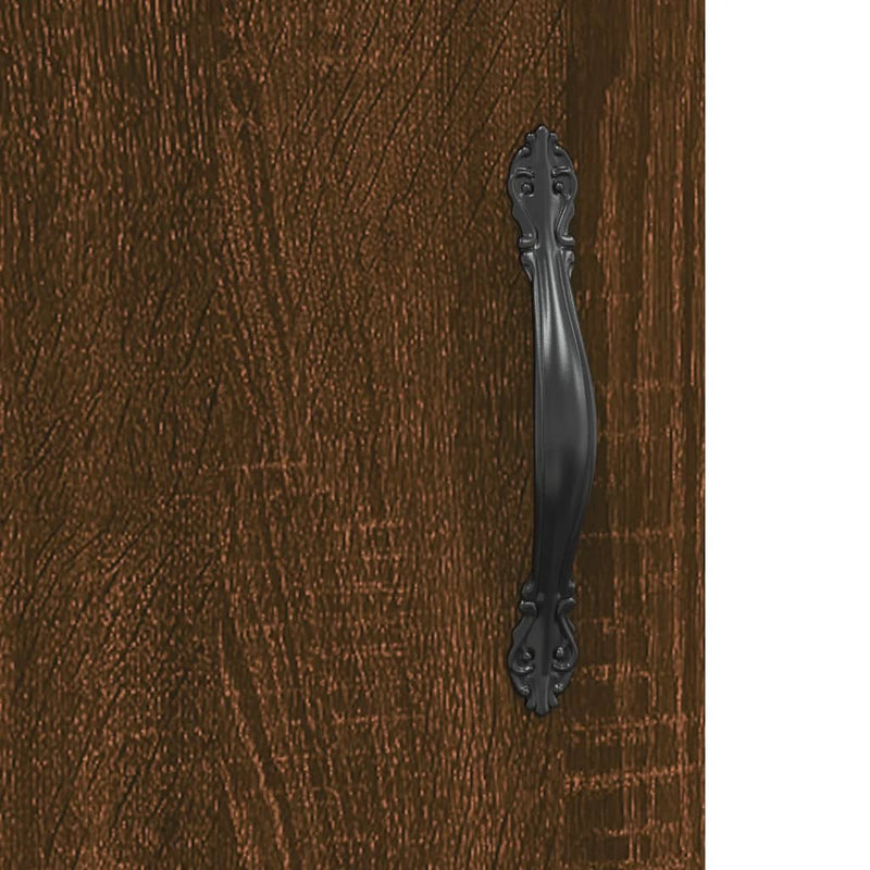 vidaXL barna tölgyszínű szerelt fa magasszekrény 69,5 x 31 x 115 cm