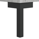 vidaXL betonszürke szerelt fa magasszekrény 69,5 x 31 x 115 cm