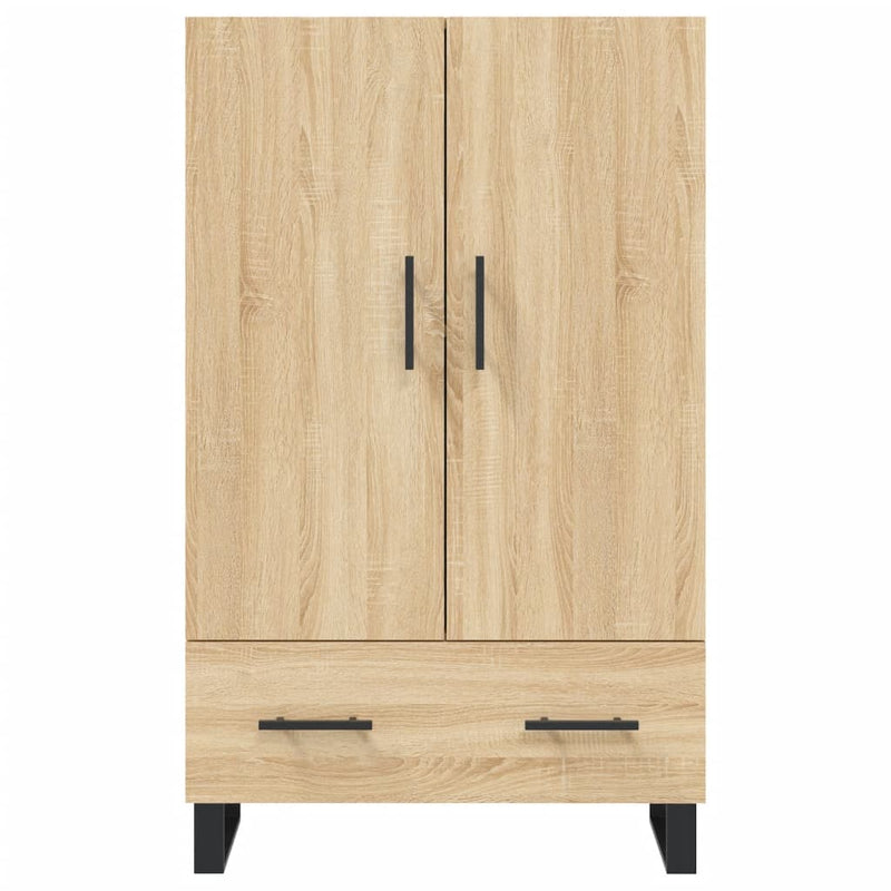 vidaXL sonoma tölgy színű szerelt fa magasszekrény 69,5 x 31 x 115 cm