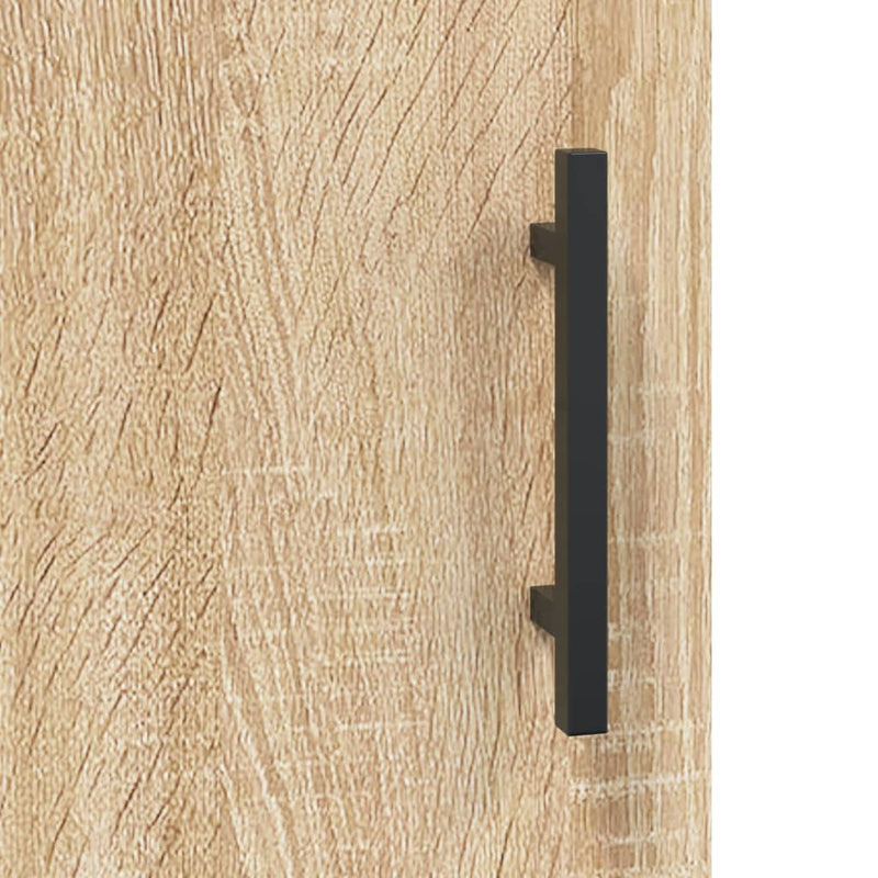vidaXL sonoma tölgy színű szerelt fa magasszekrény 69,5 x 31 x 115 cm