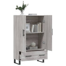 vidaXL szürke sonoma szerelt fa magasszekrény 69,5 x 31 x 115 cm