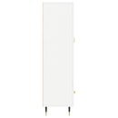 vidaXL fehér szerelt fa magasszekrény 69,5 x 31 x 115 cm