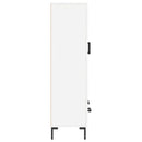 vidaXL fehér szerelt fa magasszekrény 69,5 x 31 x 115 cm