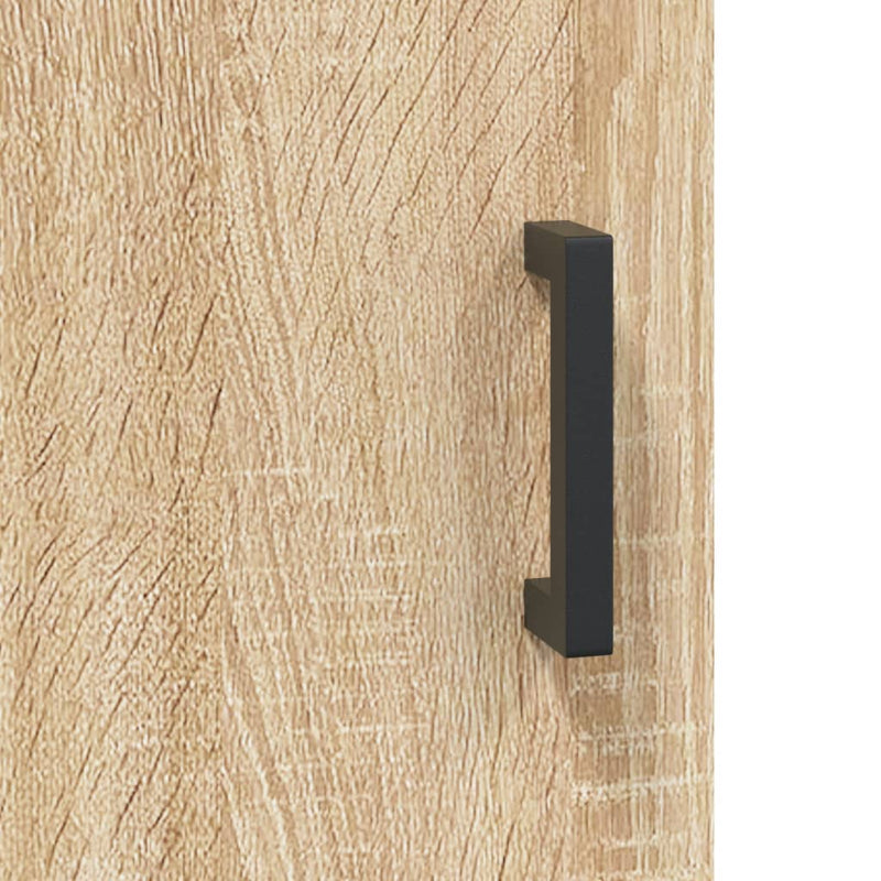 vidaXL sonoma tölgy színű szerelt fa magasszekrény 69,5 x 31 x 115 cm