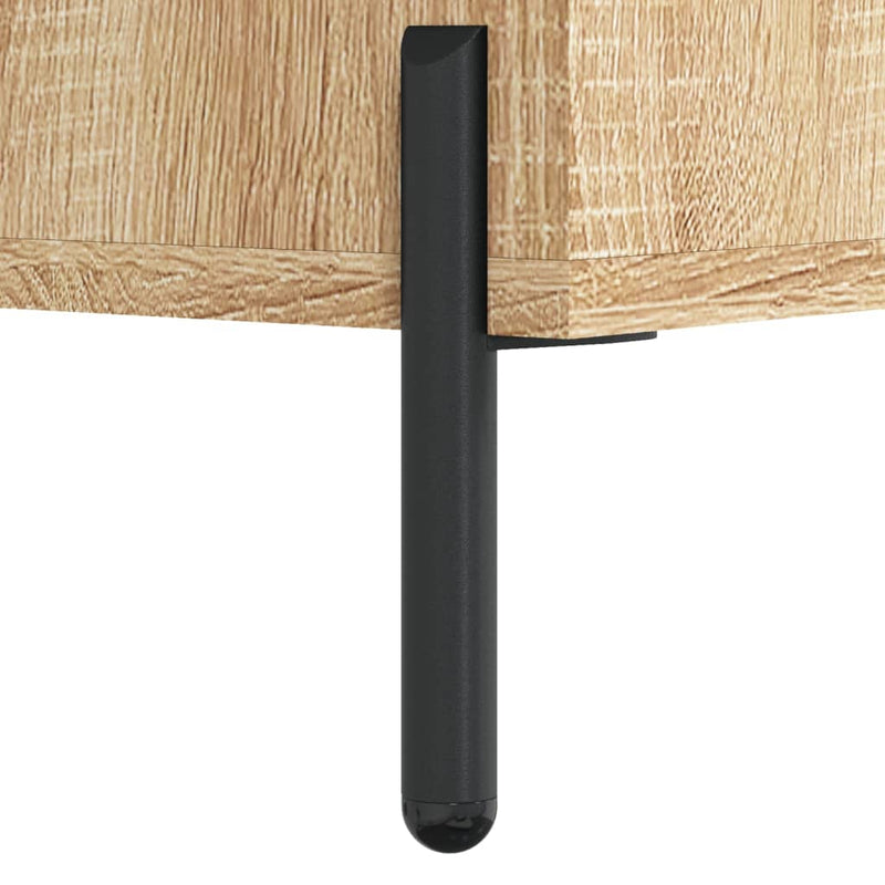 vidaXL sonoma tölgy színű szerelt fa magasszekrény 69,5 x 31 x 115 cm