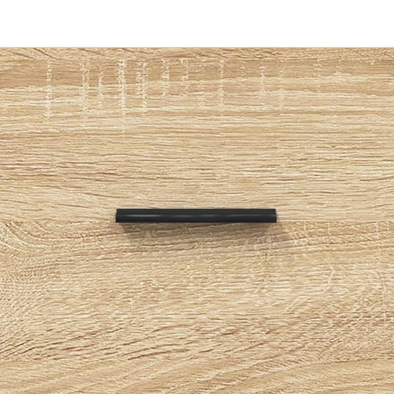 vidaXL sonoma tölgy színű szerelt fa magasszekrény 69,5 x 31 x 115 cm