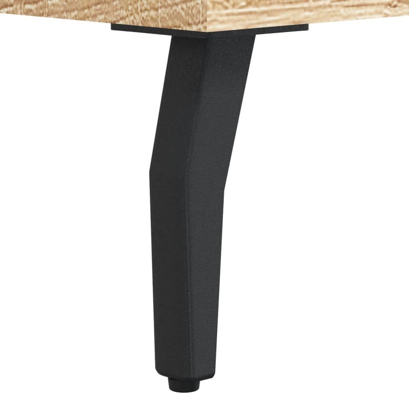vidaXL sonoma tölgy színű szerelt fa magasszekrény 69,5 x 31 x 115 cm