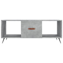 vidaXL betonszürke szerelt fa dohányzóasztal 102 x 50 x 40 cm