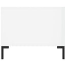 vidaXL magasfényű fehér szerelt fa dohányzóasztal 102 x 50 x 40 cm