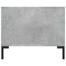 vidaXL betonszürke szerelt fa dohányzóasztal 102 x 50 x 40 cm