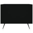 vidaXL 2 db fekete szerelt fa dohányzóasztal 50 x 50 x 40 cm