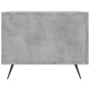 vidaXL 2 db betonszürke szerelt fa dohányzóasztal 50 x 50 x 40 cm