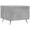 vidaXL 2 db betonszürke szerelt fa dohányzóasztal 50 x 50 x 40 cm
