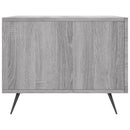 vidaXL 2 db szürke sonoma szerelt fa dohányzóasztal 50 x 50 x 40 cm