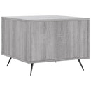 vidaXL 2 db szürke sonoma szerelt fa dohányzóasztal 50 x 50 x 40 cm