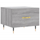 vidaXL 2 db szürke sonoma szerelt fa dohányzóasztal 50 x 50 x 40 cm