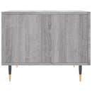 vidaXL 2 db szürke sonoma szerelt fa dohányzóasztal 50 x 50 x 40 cm