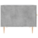 vidaXL betonszürke szerelt fa dohányzóasztal 50 x 50 x 40 cm