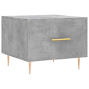 vidaXL 2 db betonszürke szerelt fa dohányzóasztal 50 x 50 x 40 cm