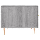 vidaXL 2 db szürke sonoma szerelt fa dohányzóasztal 50 x 50 x 40 cm