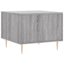 vidaXL 2 db szürke sonoma szerelt fa dohányzóasztal 50 x 50 x 40 cm