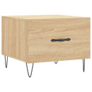 vidaXL sonoma tölgy színű szerelt fa dohányzóasztal 50 x 50 x 40 cm